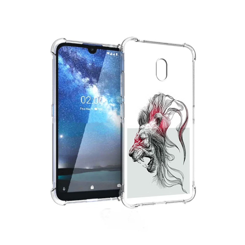 

Чехол MyPads Tocco для ZTE Blade L8 разъяренный лев (PT136677.443.576), Прозрачный, Tocco