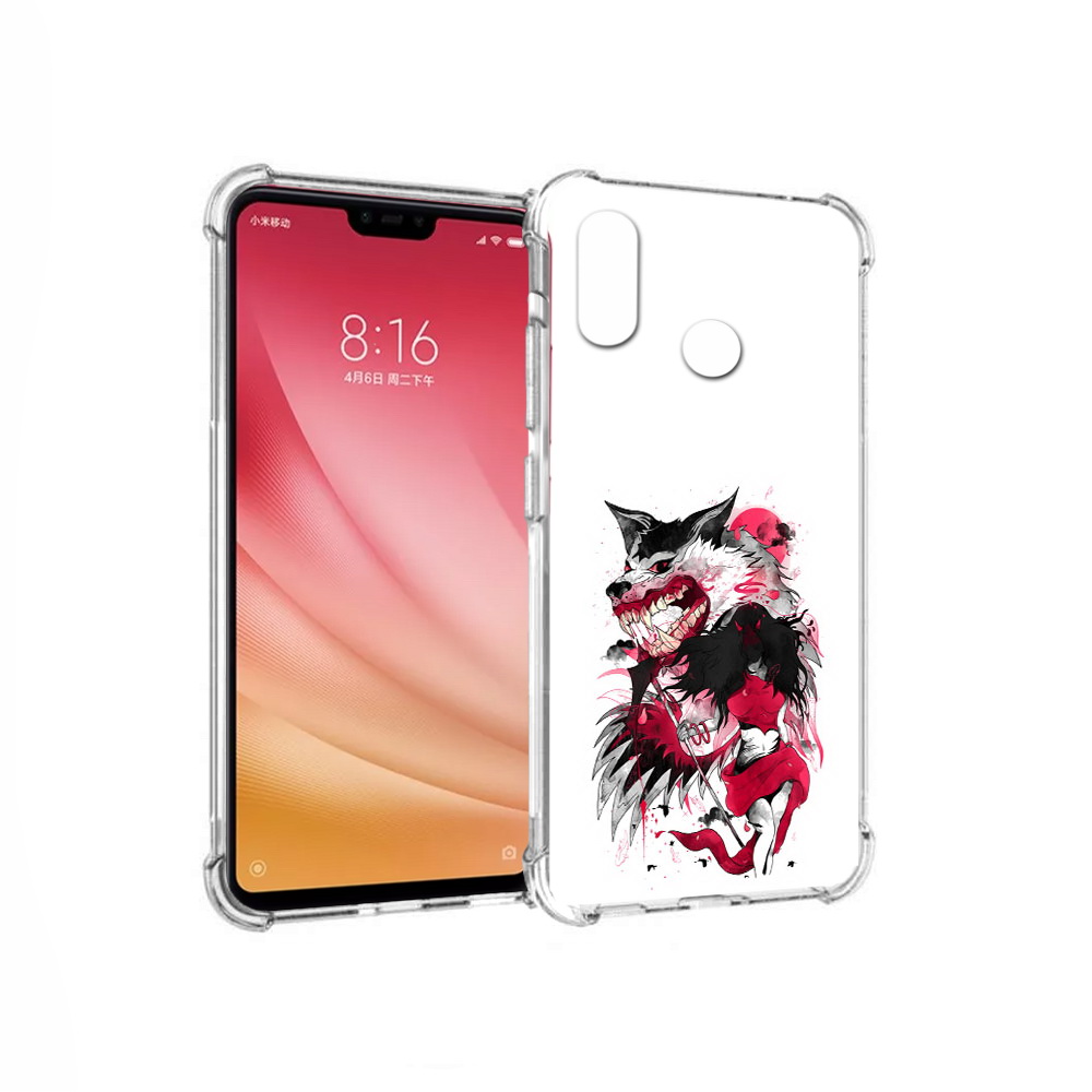 

Чехол MyPads Tocco для Xiaomi Mi 8 красная шапочка (PT110454.314.410), Прозрачный, Tocco