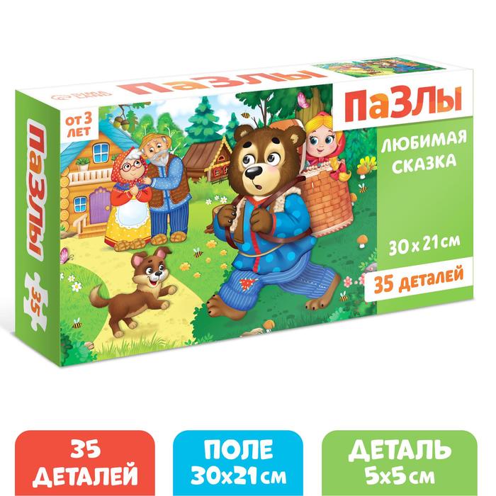 

Пазлы «Любимая сказка», 35 элементов, Пазлы 35 элементов Puzzle Time