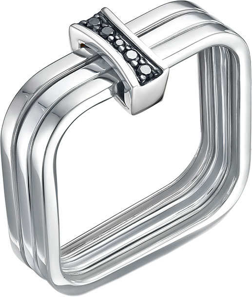 

Кольцо из белого золота с бриллиантом р. 18 Vesna jewelry 11012-256-02-00, 11012-256-02-00