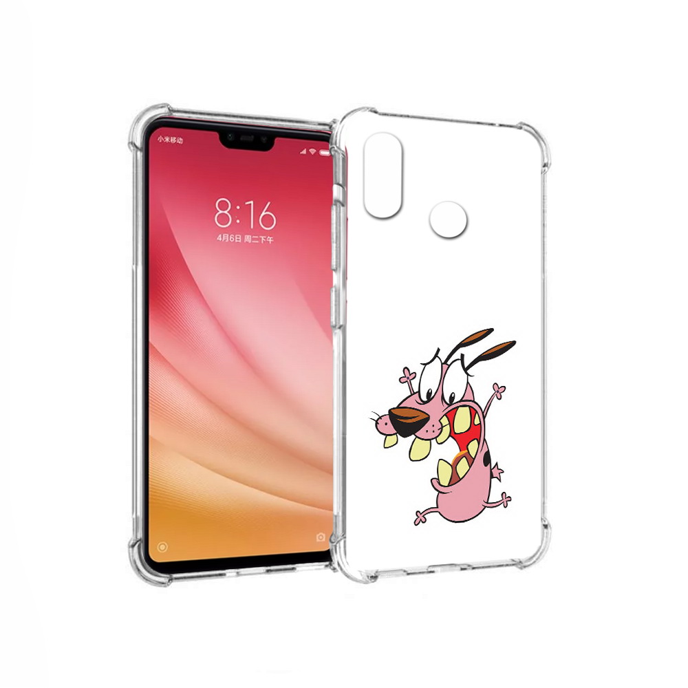 

Чехол MyPads Tocco для Xiaomi Mi 8 зубастый бобик (PT110454.314.371), Прозрачный, Tocco