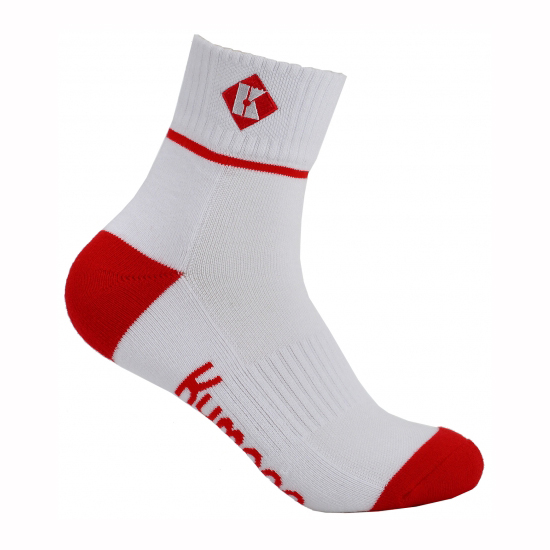 фото Носки унисекс kumpoo socks kso-36m x1 цв. белый р.24-26см