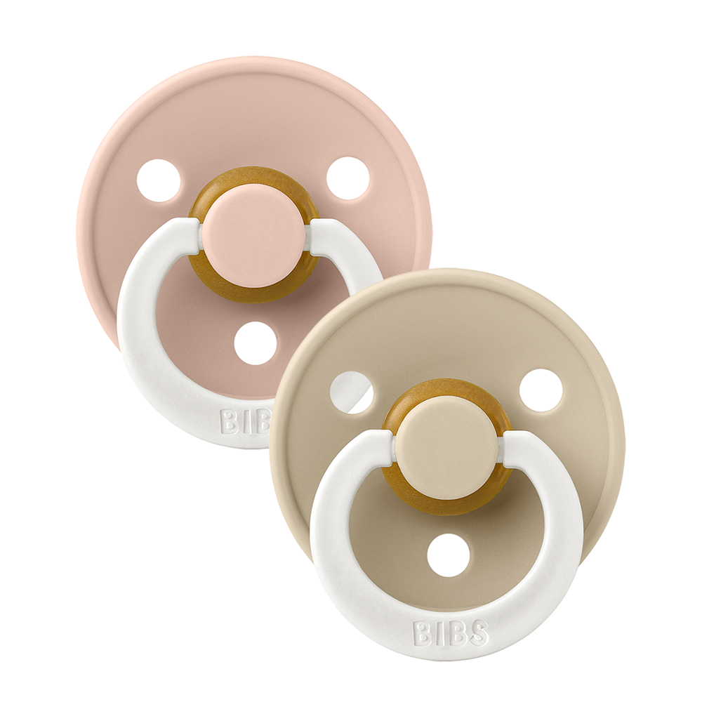 

Набор пустышек BIBS Colour: Blush Night/Vanilla Night, 18-36 месяцев, 130243, Colour