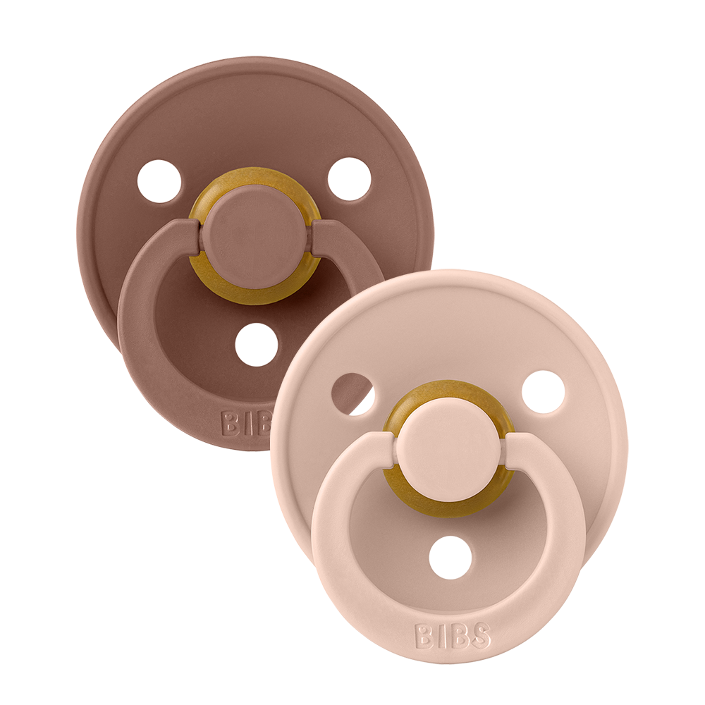 

Набор пустышек BIBS Colour: Woodchuck/Blush, 18-36 месяцев, 130215, Colour