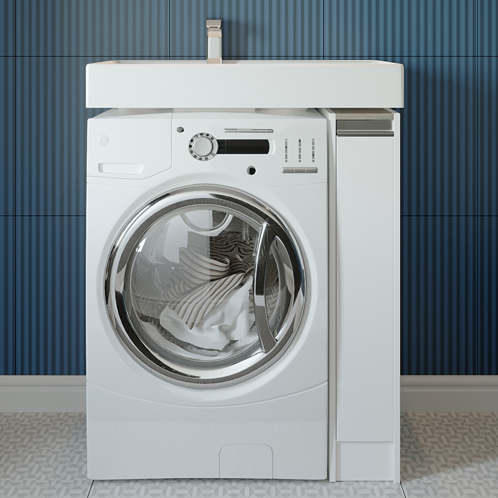 

Тумба с раковиной AQUATON Лондри 20 L, под стиральную машину, Лондри 20 L, под стиральную машину
