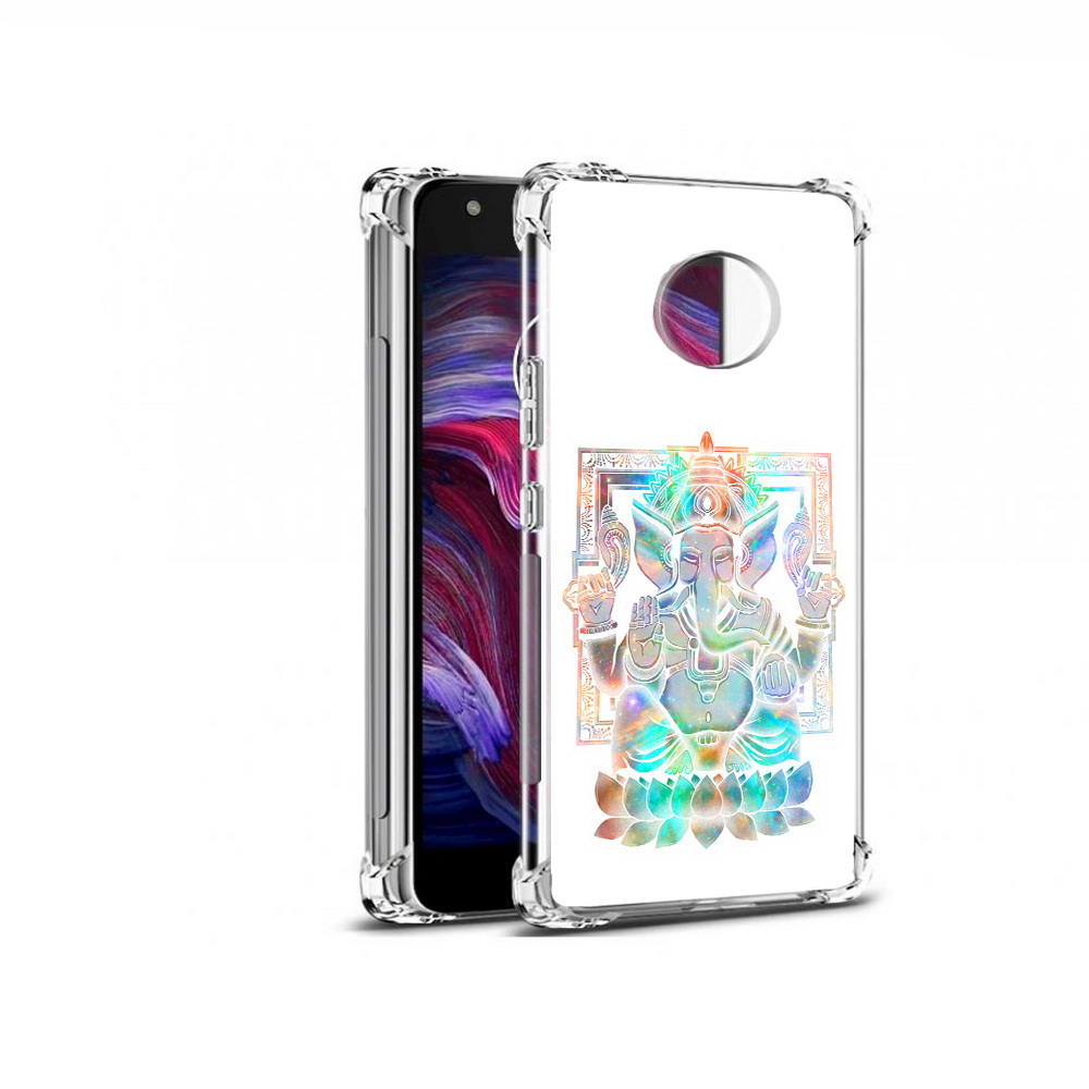 

Чехол MyPads Tocco для Motorola Moto X4 умный слон (PT96319.371.654), Прозрачный, Tocco