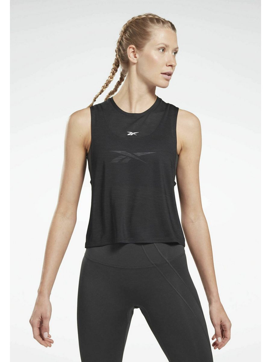

Майка женская Reebok RE541D1RB черная L, Черный, RE541D1RB