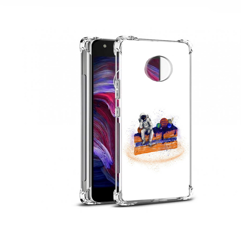 

Чехол MyPads Tocco для Motorola Moto X4 торт с планетами (PT96319.371.648), Прозрачный, Tocco