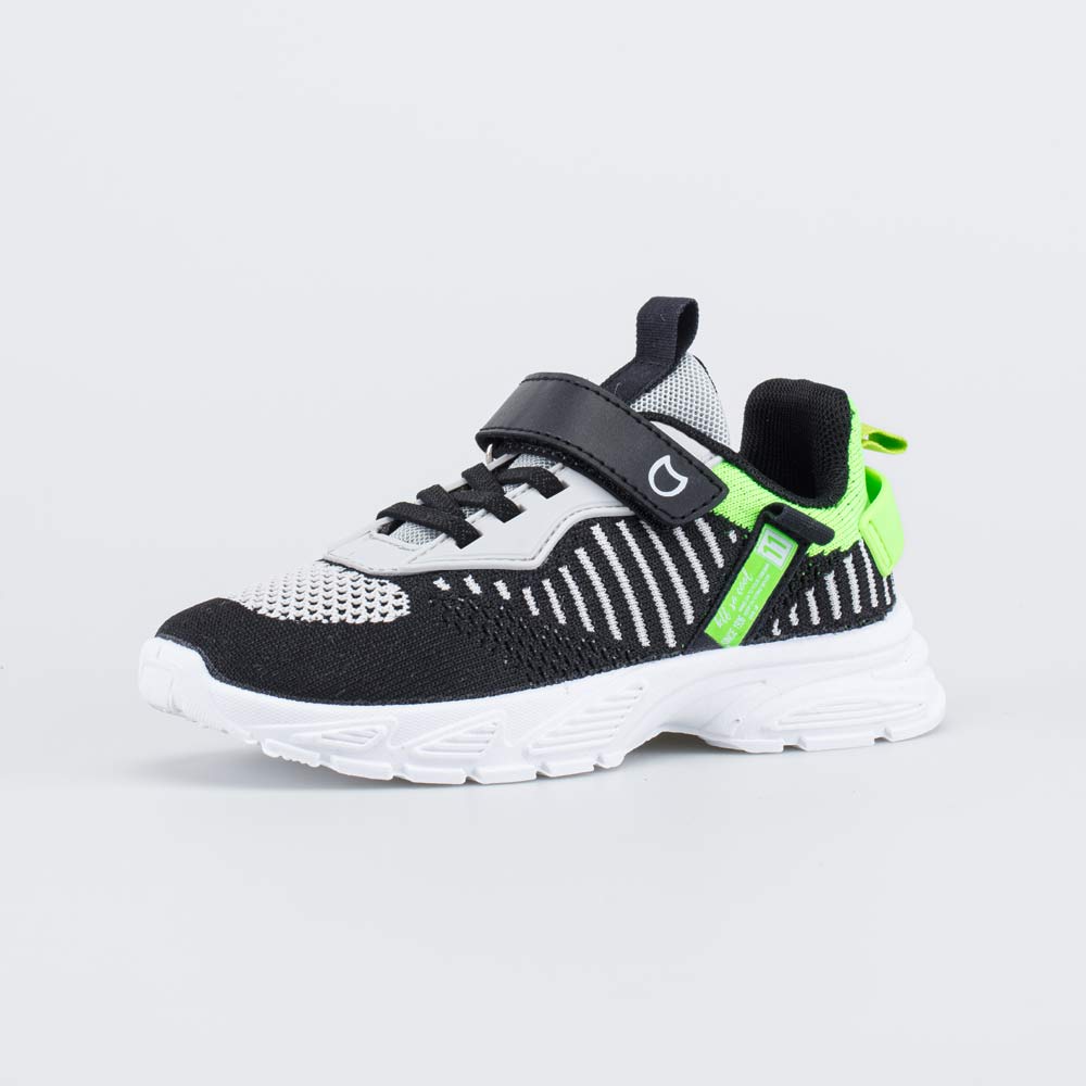 

Кроссовки Котофей 644457, черный-серый-салатовый, 36, Черный;серый;зеленый, 644457