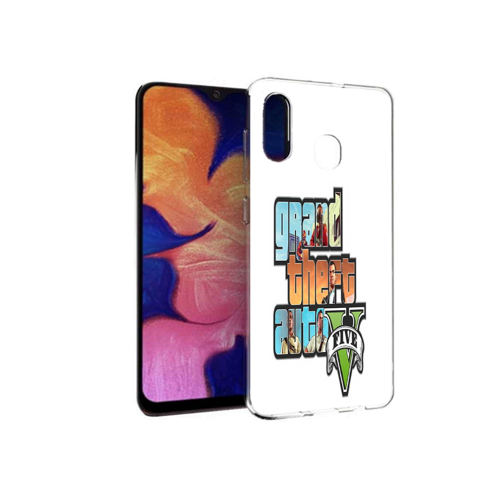 

Чехол MyPads Tocco для Samsung Galaxy A30 игра гта (PT126700.499.373), Прозрачный, Tocco