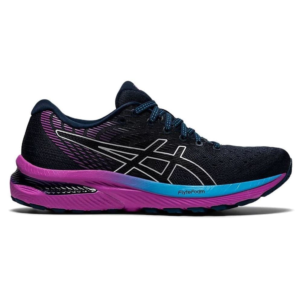 

Кроссовки женские Asics 1012A741-403 черные 6 US, 1012A741-403