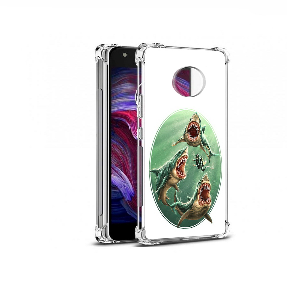 

Чехол MyPads Tocco для Motorola Moto X4 синяя бездна (PT96319.371.600), Прозрачный, Tocco