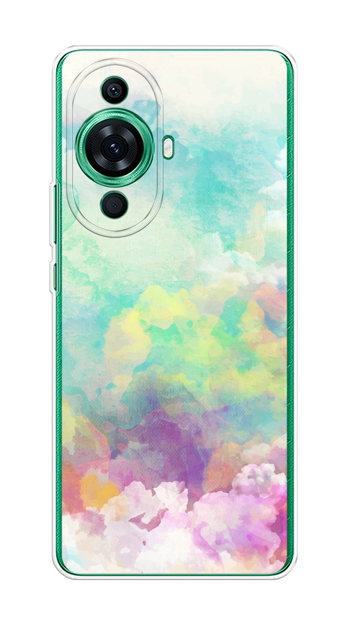 

Чехол на Huawei Nova 11 Pro "Воздушное небо", Белый;голубой;розовый;желтый, 6121350-1