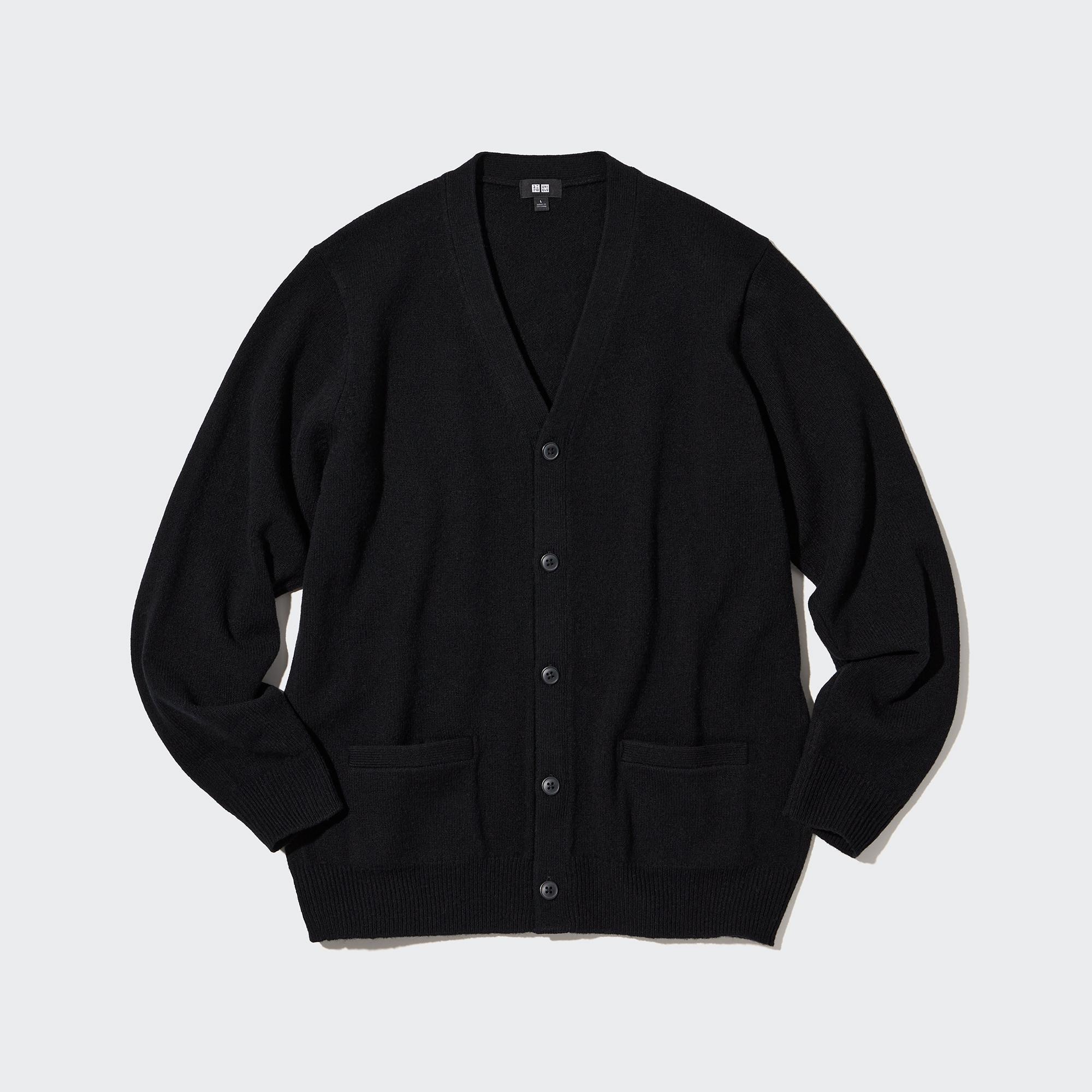 

Кардиган мужской UNIQLO 450542COL09 черный M (доставка из-за рубежа), 450542COL09