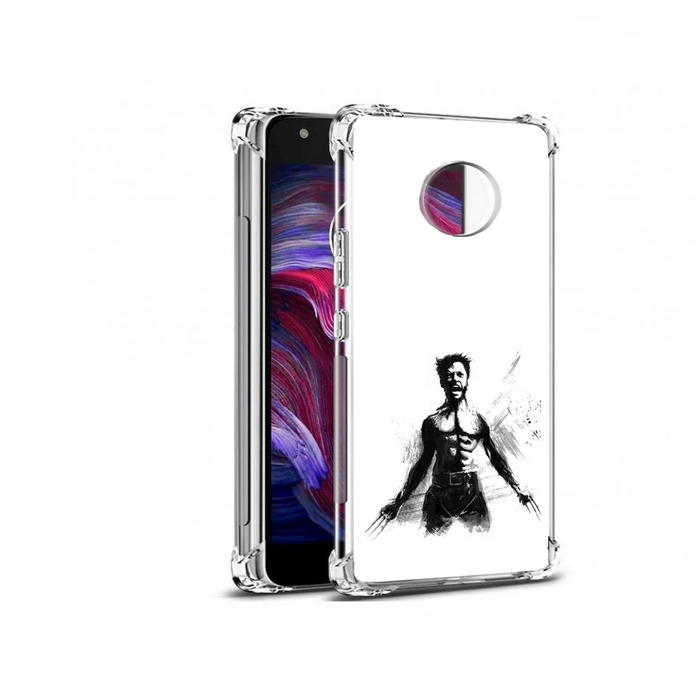 

Чехол MyPads Tocco для Motorola Moto X4 росомаха (PT96319.371.587), Прозрачный, Tocco