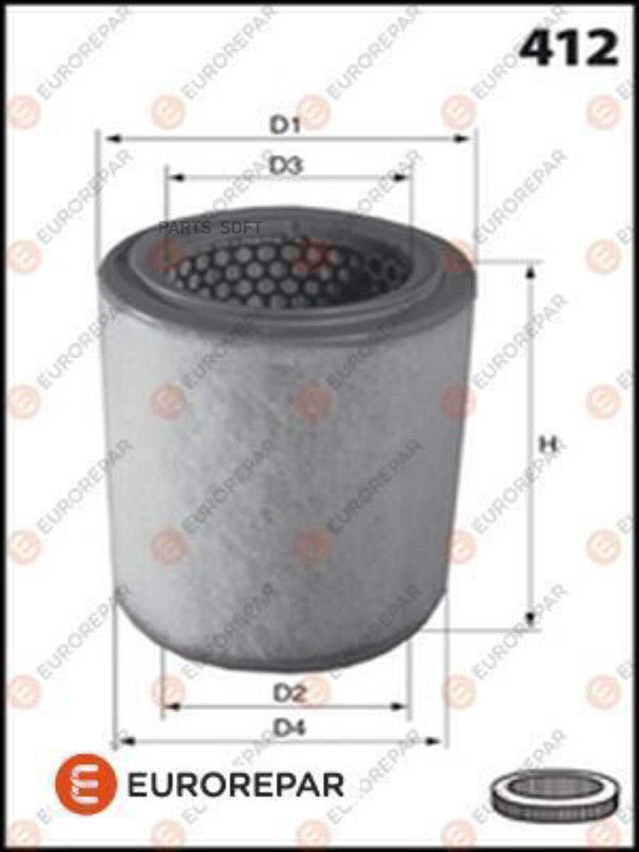

Фильтр воздушный CITROEN JUMPER, FIAT DUCATO, PEUGEOT BOXER 2.2HDI, 3.0HDI 06>