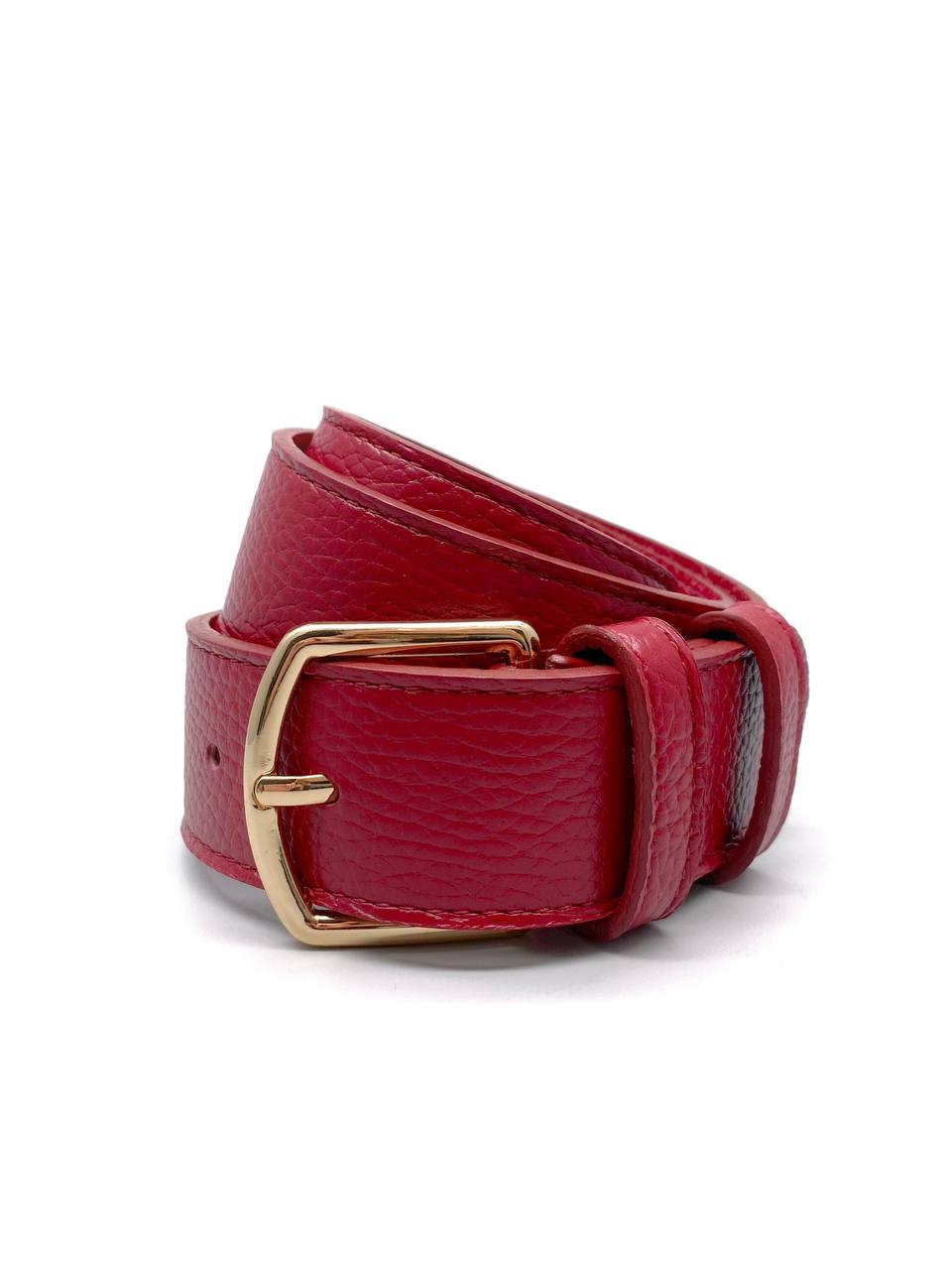 

Ремень женский A.Valentino GLORIA маджента/золотистый, 95 см, Розовый, GLORIA