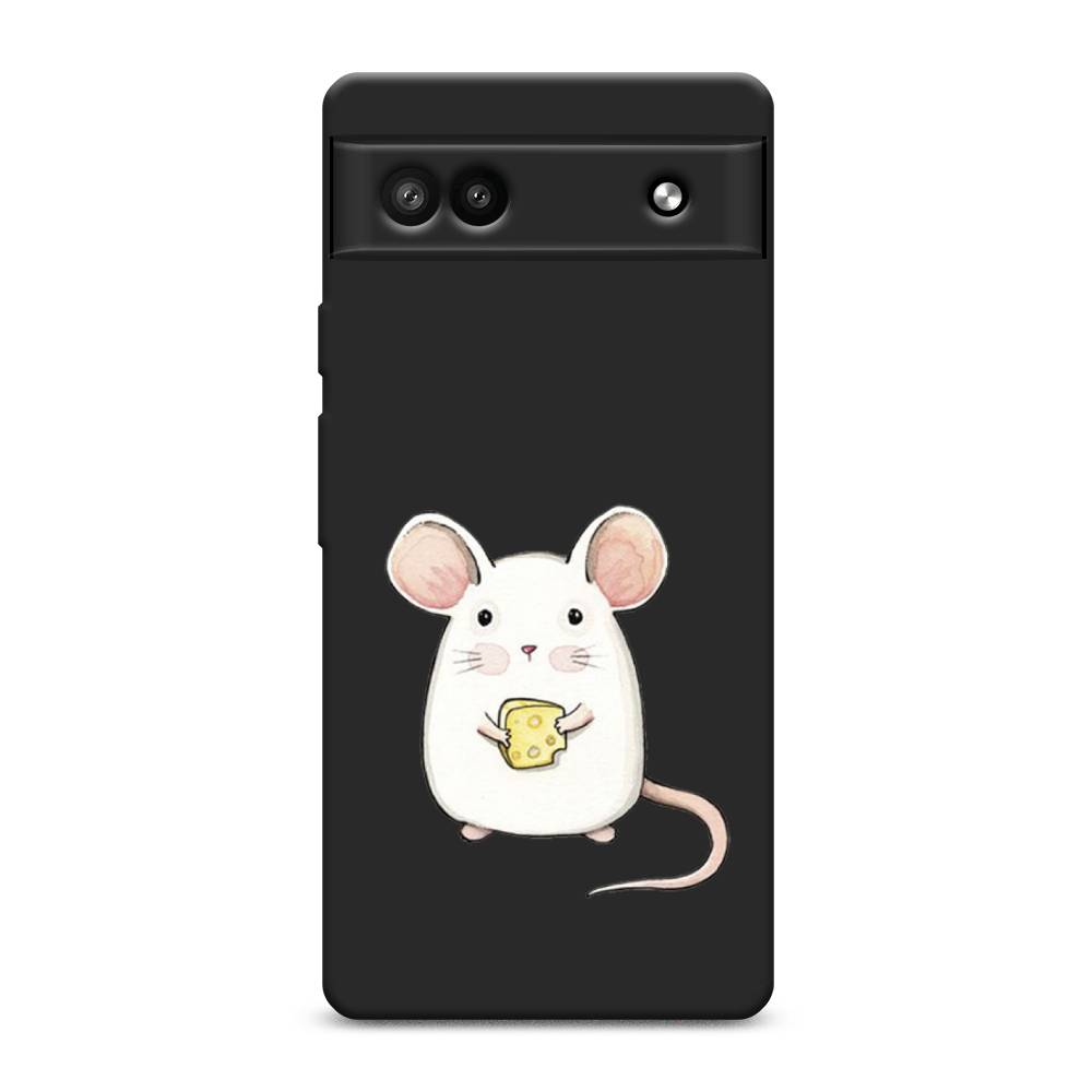 

Чехол Awog 271152-1 для Google Pixel 6A "Мышка", Белый, 271152-1