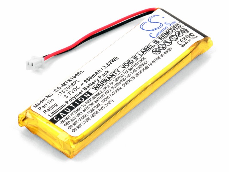 

Аккумулятор для гарнитуры Midland BTX1, BTX2, BTNext (752068PL), 752068PL