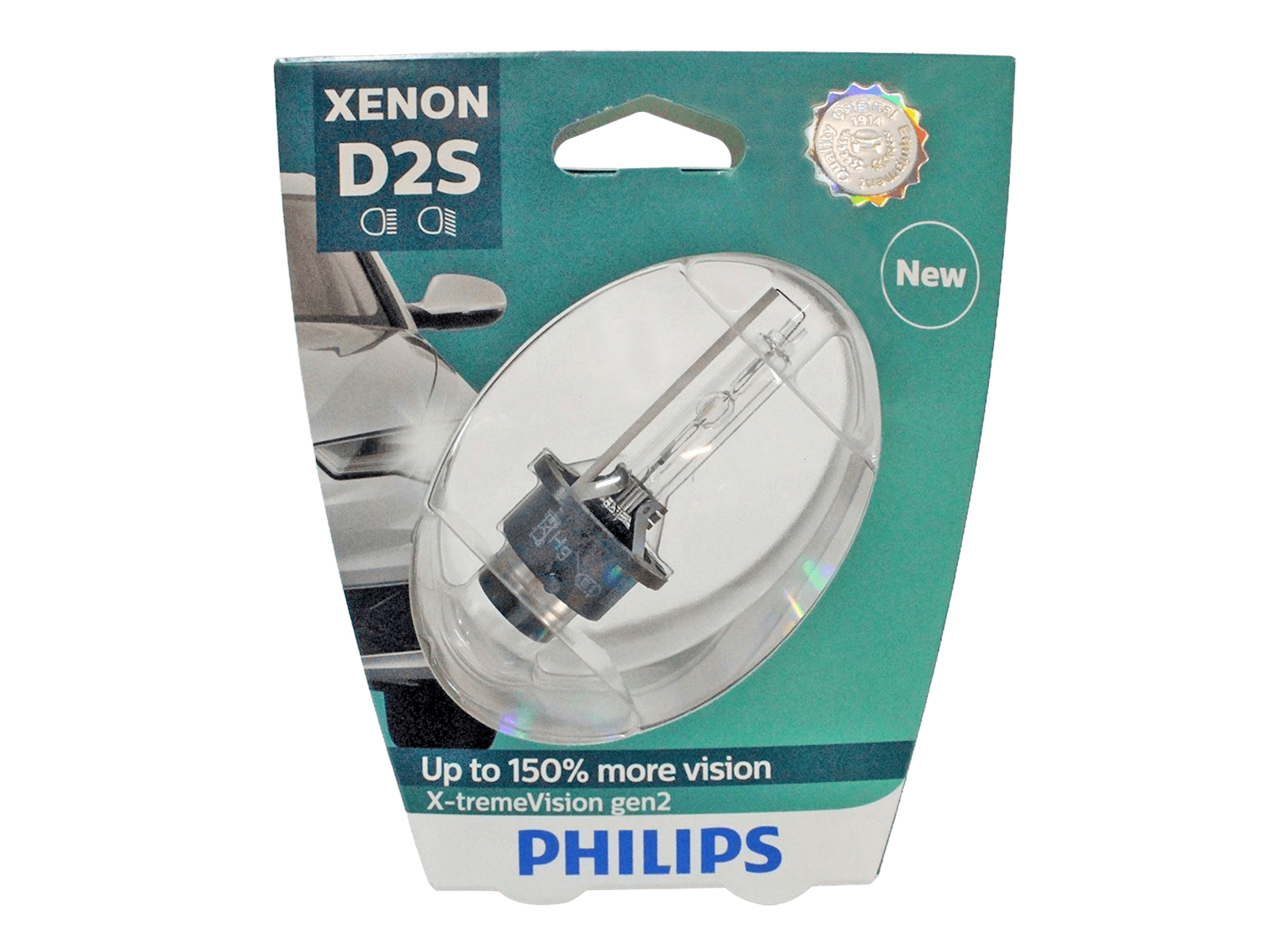 Лампа PHILIPS P-85122XV2бл 85Vx35W D2S ксенон X-TREAM VISION +150% блистер