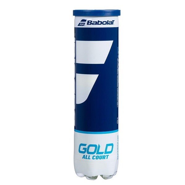 

Теннисные мячи Babolat Gold 4b, желтые, 4 шт., Желтый, Gold 4b