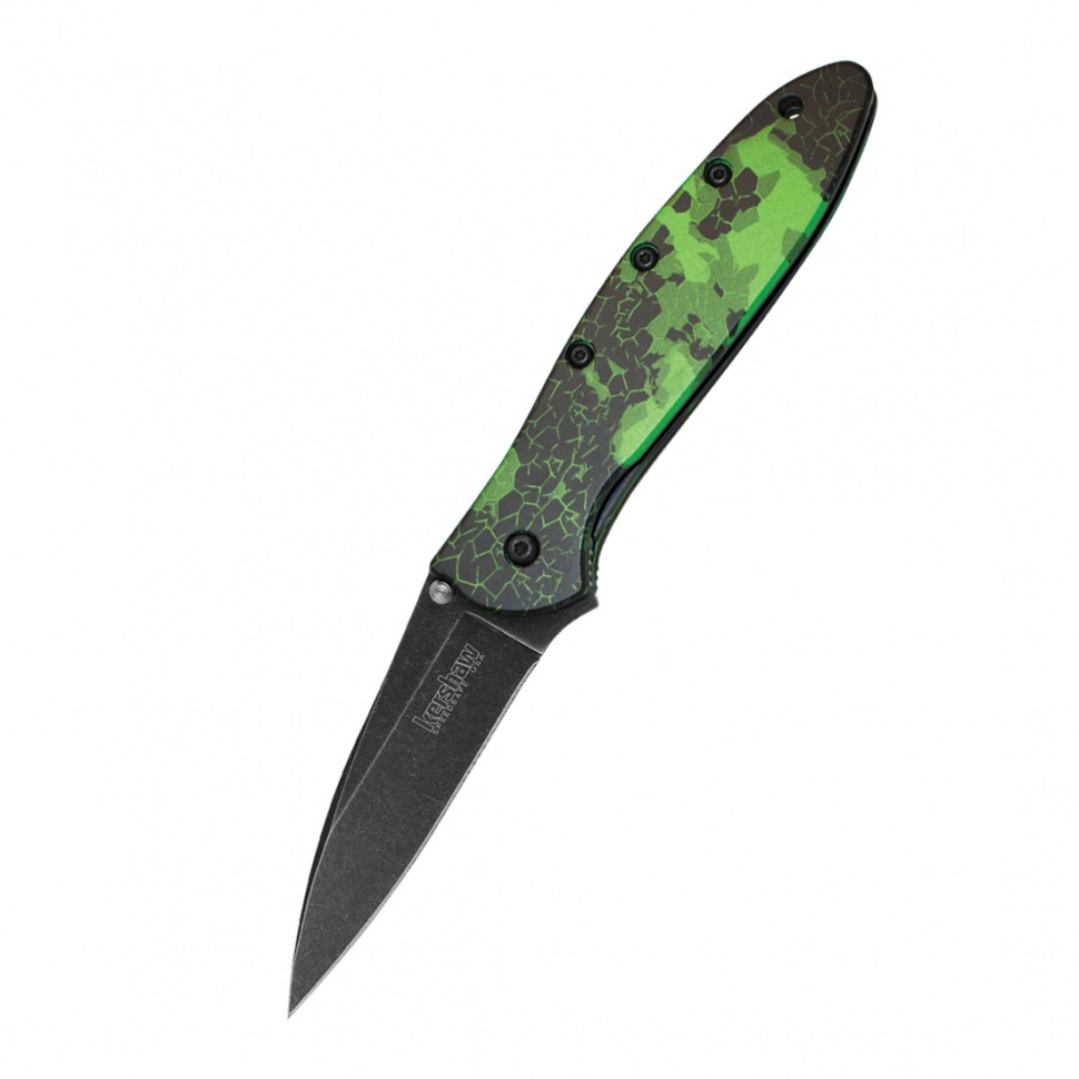 

Туристический нож Kershaw Leek, зеленый, Leek