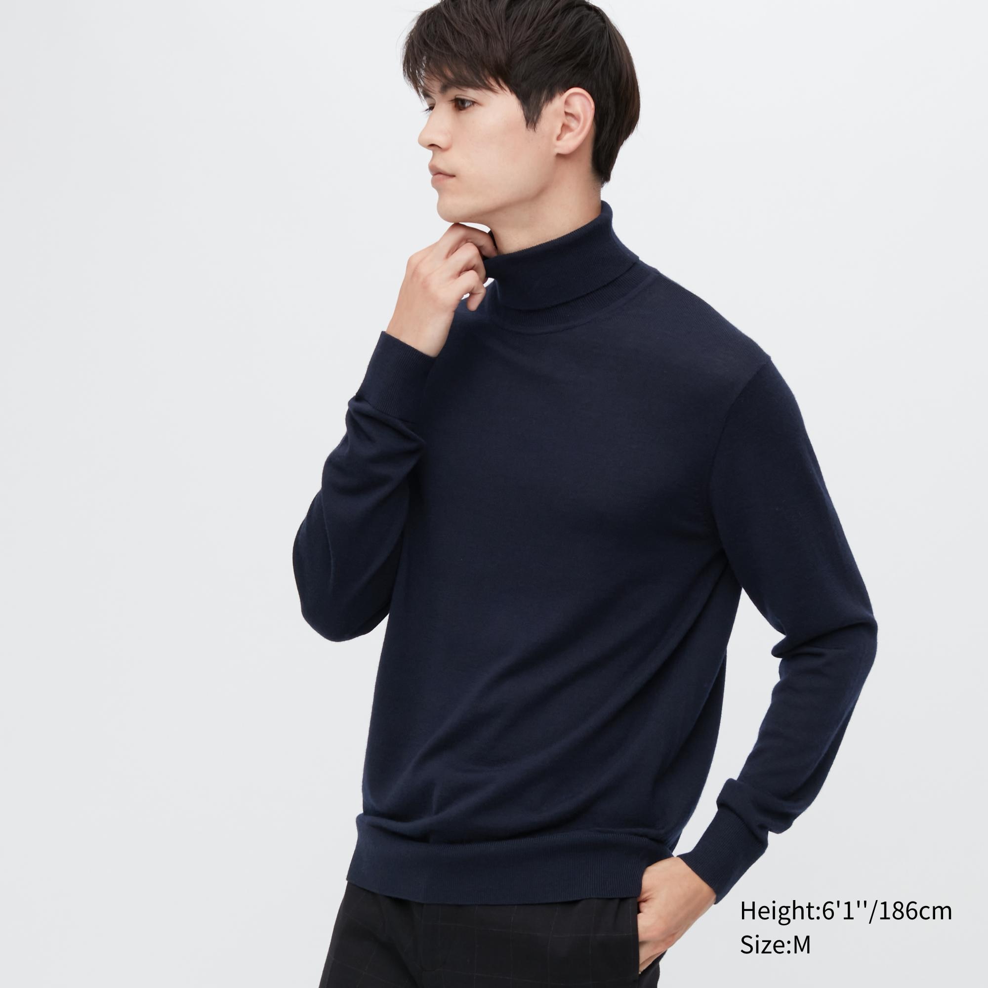 

Джемпер мужской UNIQLO 450538COL69 синий L (доставка из-за рубежа), 450538COL69
