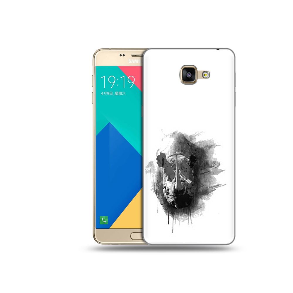 

Чехол MyPads Tocco для Samsung Galaxy A9 носорог (PT25200.562.523), Прозрачный, Tocco