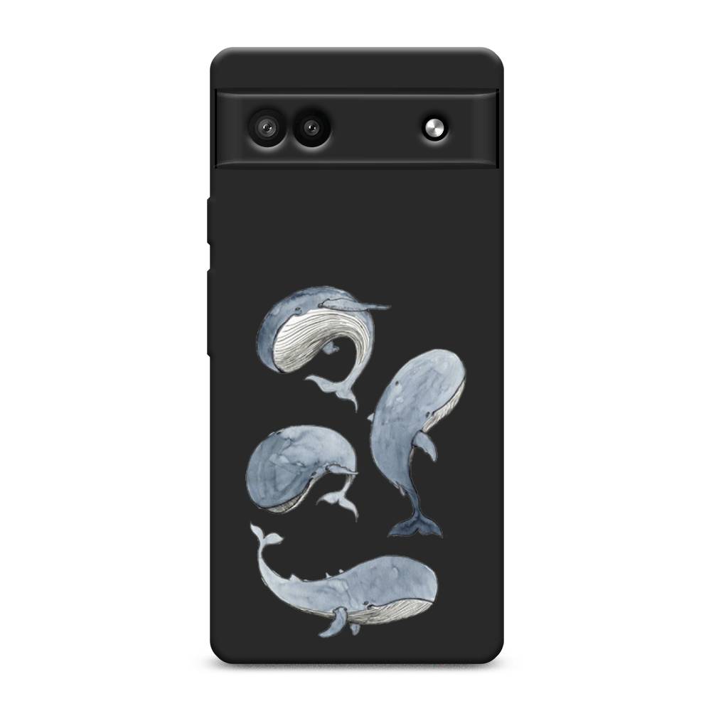 

Чехол Awog 271152-1 для Google Pixel 6A "Киты", Голубой;белый;прозрачный, 271152-1
