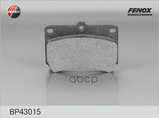 

Колодки Тормозные Mazda Fenox FENOX арт. BP43015