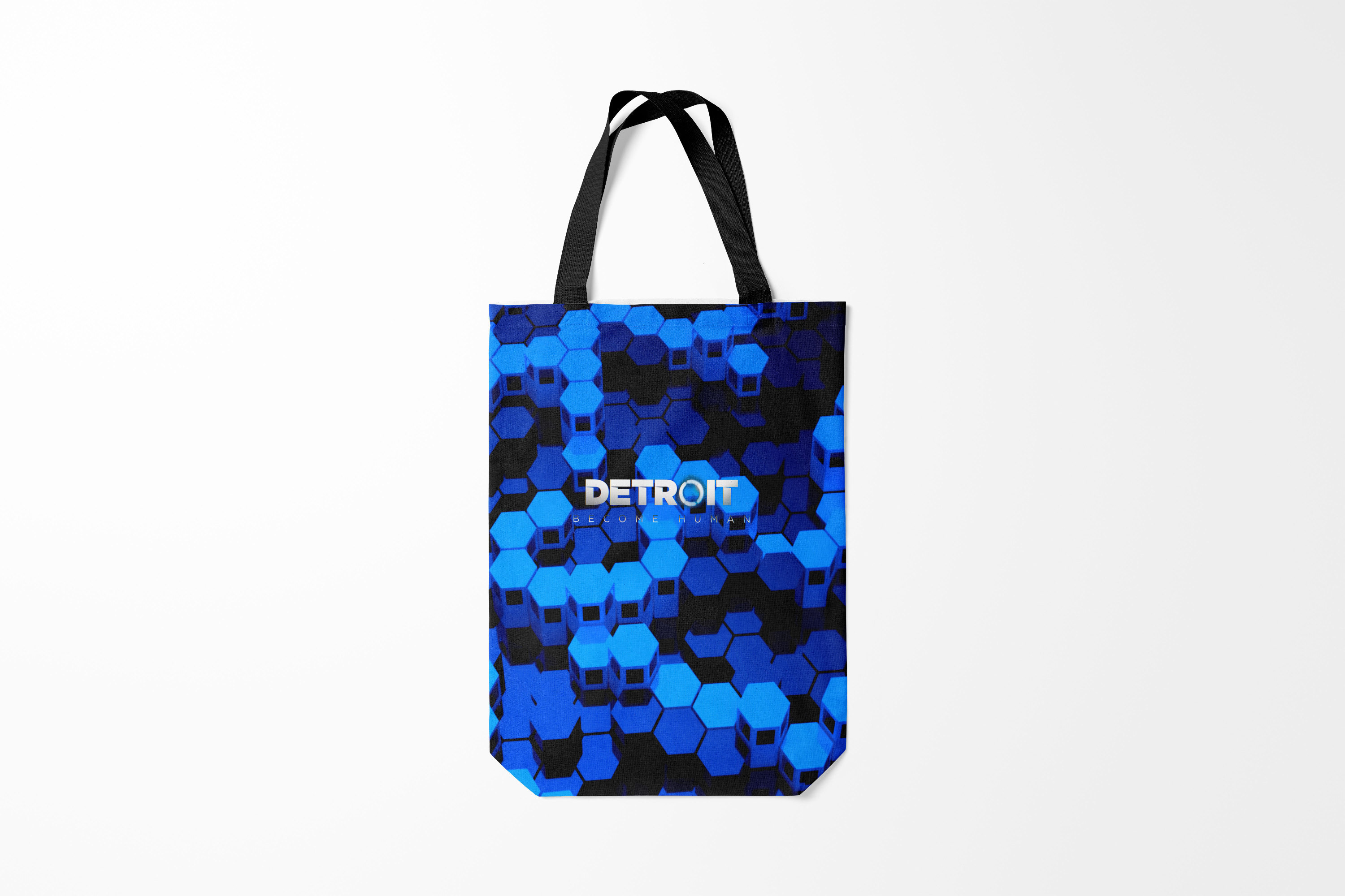 

Сумка шoппер унисекс Burnettie Detroit become human, черный, Detroit become human