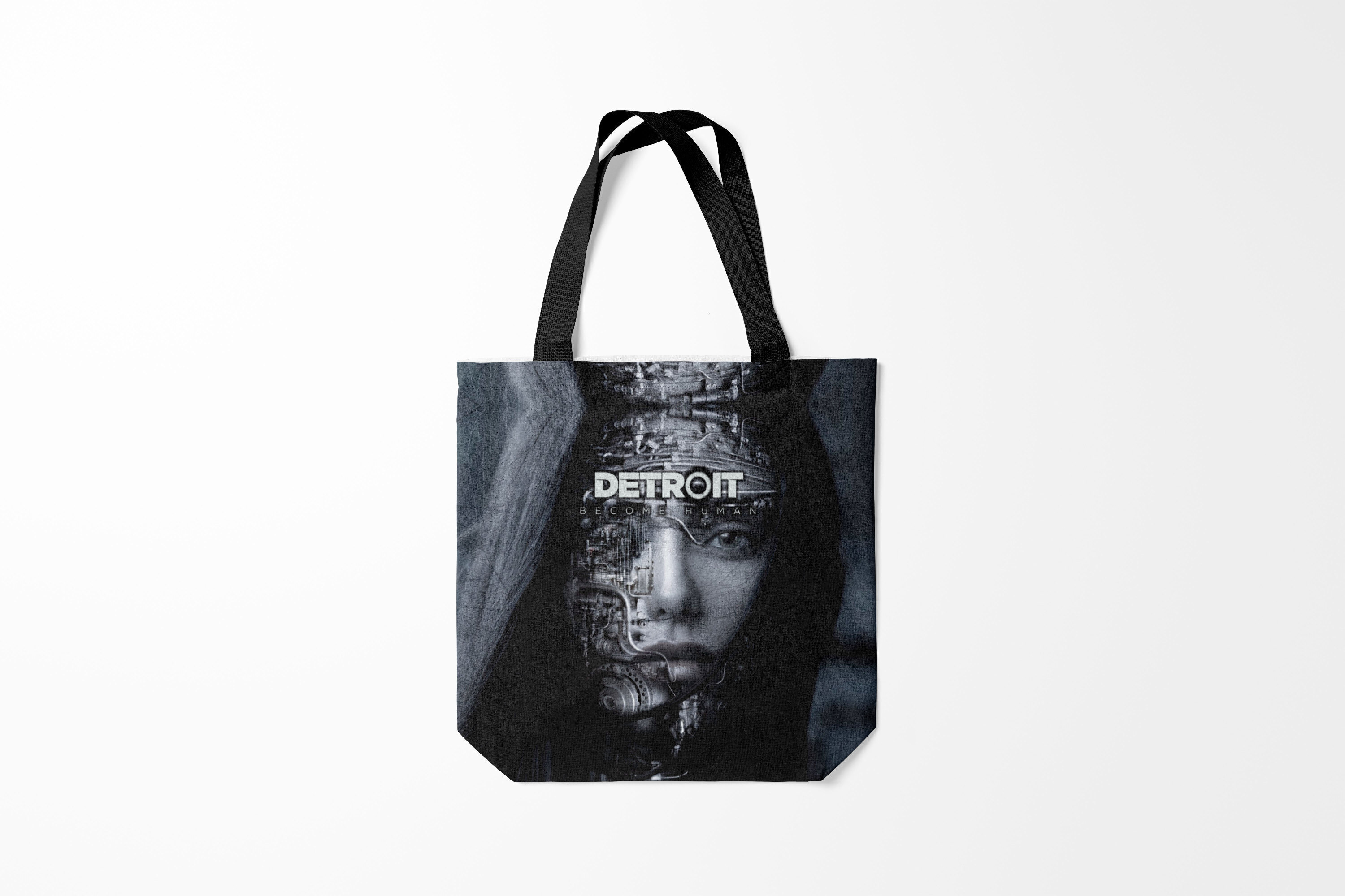

Сумка шoппер унисекс Burnettie Detroit become human, бежевый, Detroit become human