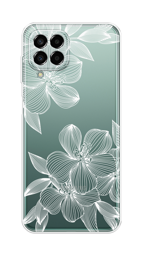 

Чехол на Samsung Galaxy M33 "Крокус", Белый;прозрачный, 2105650-1