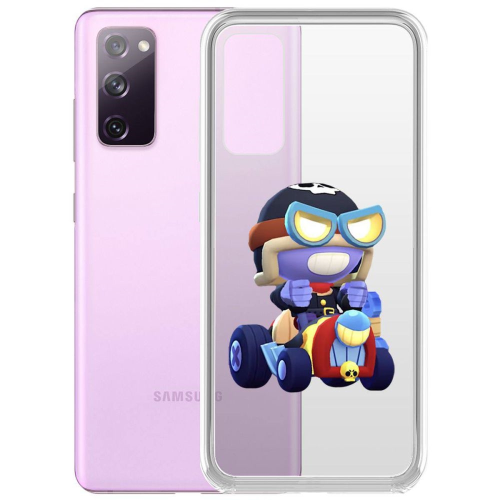 

Чехол-накладка Brawl Stars-Безумный Карл для Samsung Galaxy S20 FE
