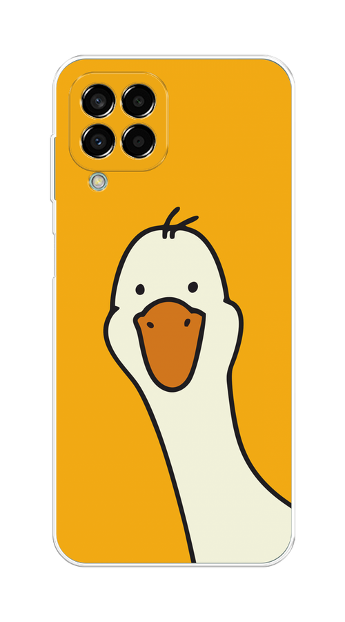 

Чехол на Samsung Galaxy M33 "Утка на желтом фоне", Желтый;красный, 2105650-1