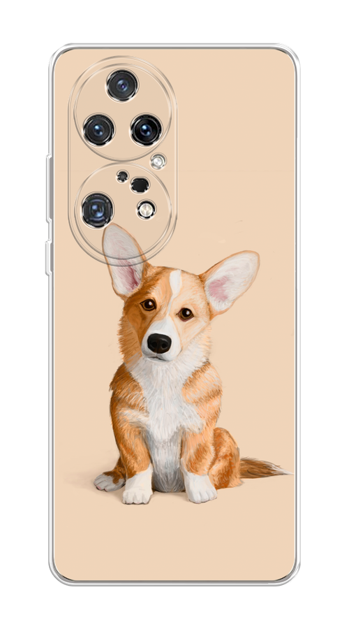 

Чехол на Huawei P50 Pro "Грустный Корги", Коричневый;бежевый, 6105050-1