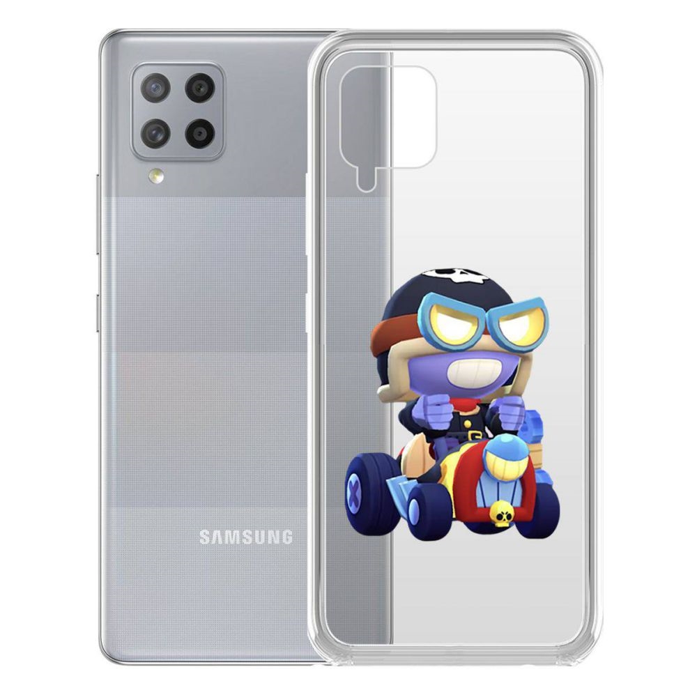

Чехол-накладка Brawl Stars-Безумный Карл для Samsung Galaxy A71 (A715)