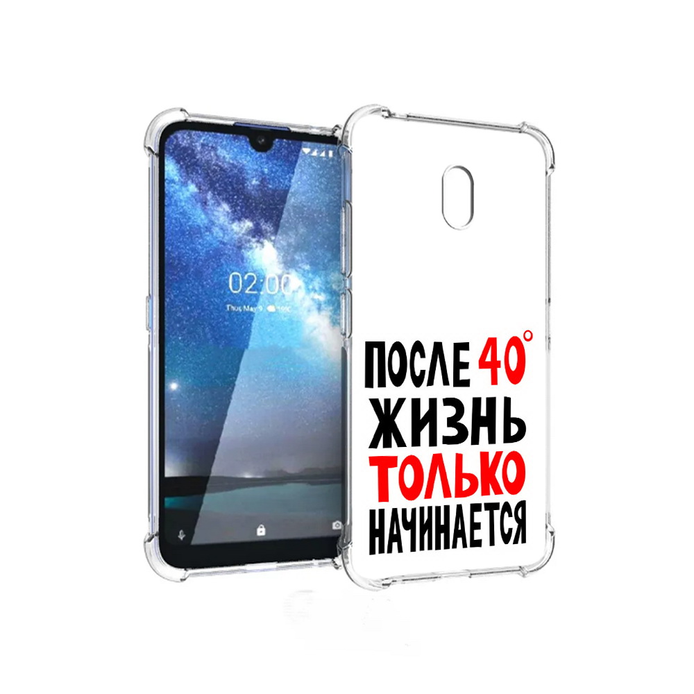 

Чехол MyPads Tocco для ZTE Blade L8 после 40 жизнь начинается (PT136677.443.553), Прозрачный, Tocco