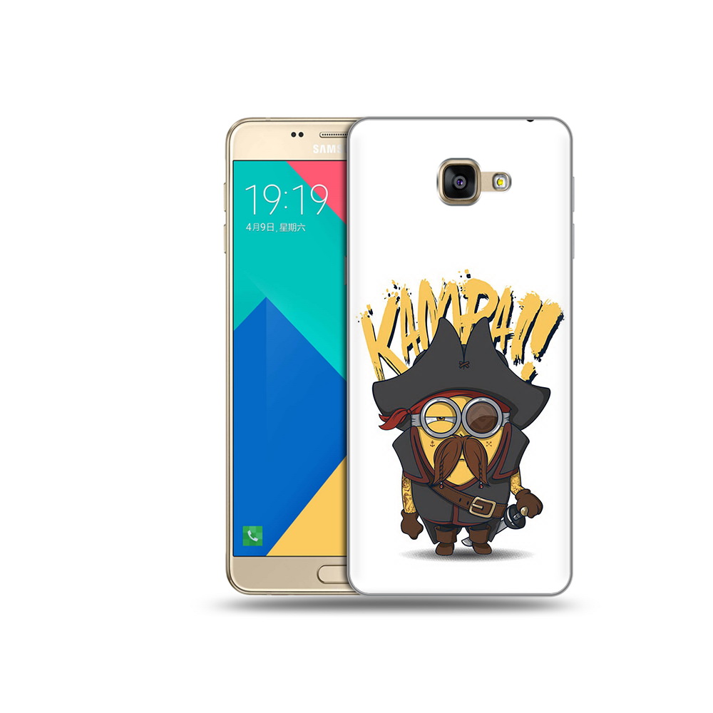 

Чехол MyPads Tocco для Samsung Galaxy A9 миньон пират (PT25200.562.476), Прозрачный, Tocco
