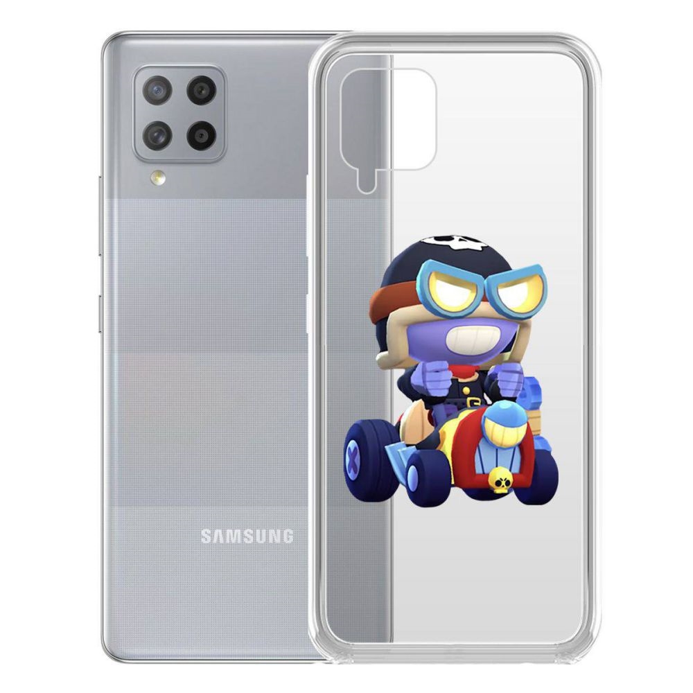 

Чехол-накладка Brawl Stars-Безумный Карл для Samsung Galaxy A42 5G (A426)