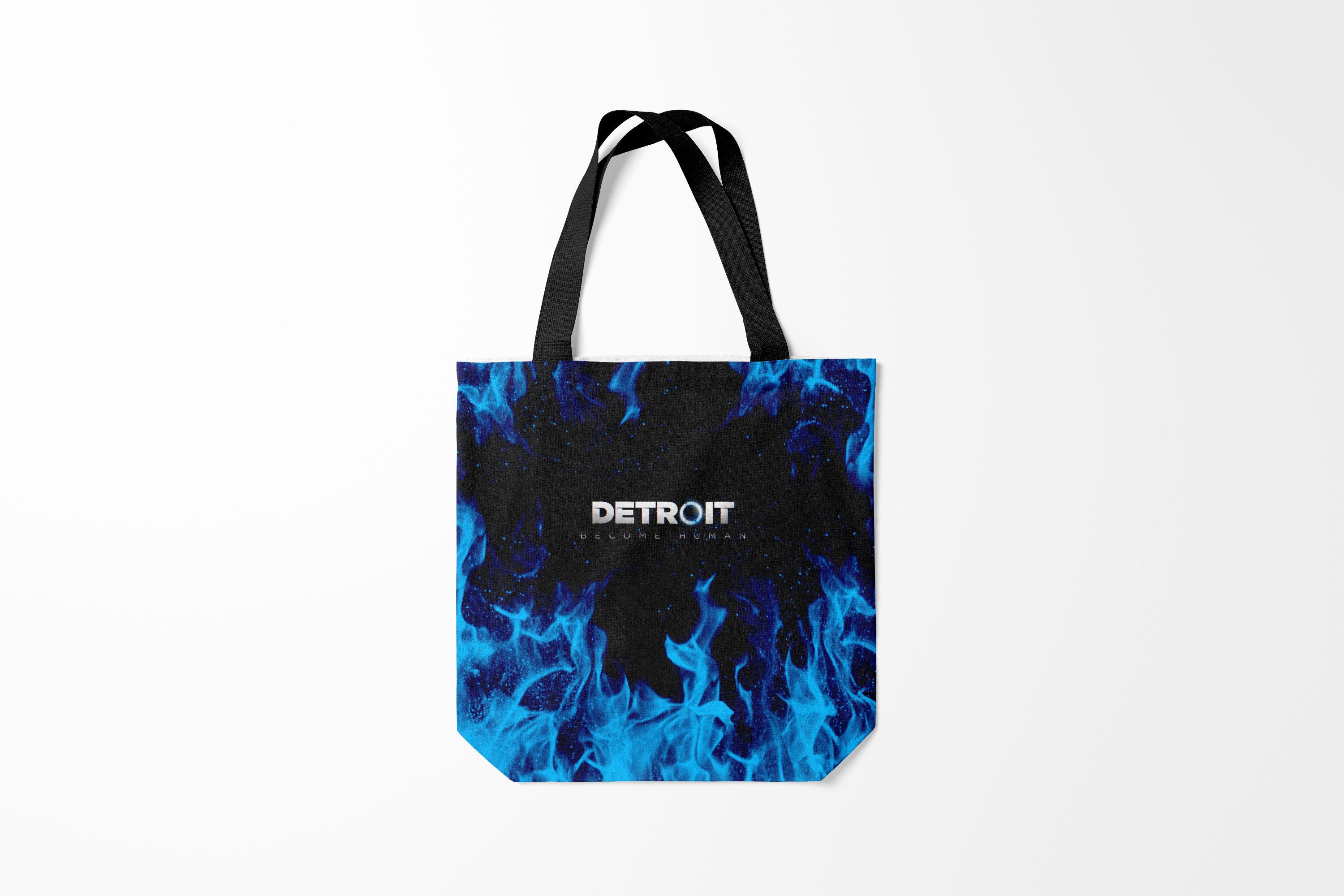 

Сумка шoппер унисекс Burnettie Detroit become human, разноцветный, Detroit become human