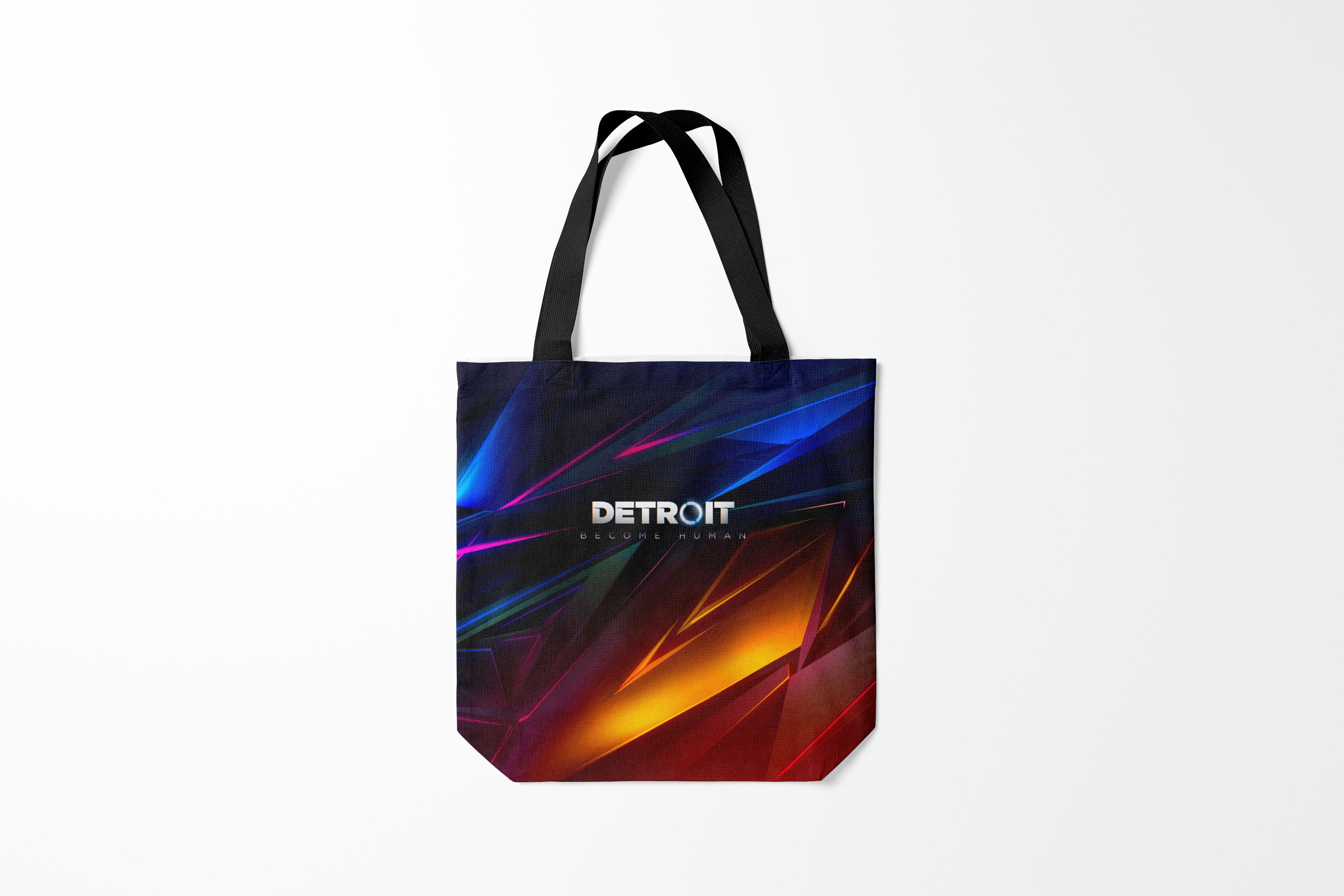 

Сумка шoппер унисекс Burnettie Detroit become human, разноцветный, Detroit become human