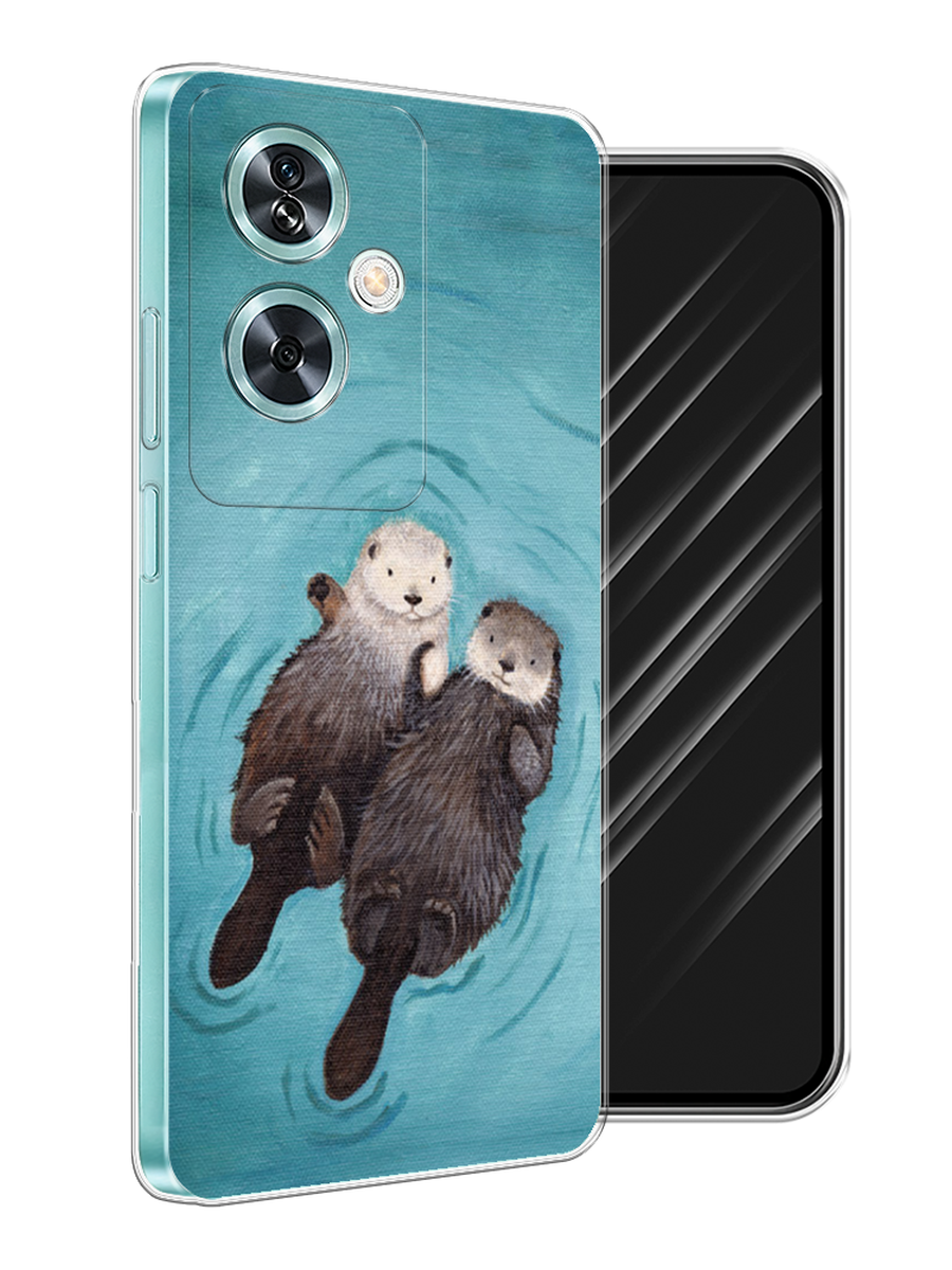 

Чехол Awog на OnePlus Nord N30 SE "Парочка бобров", Голубой, 154950-1