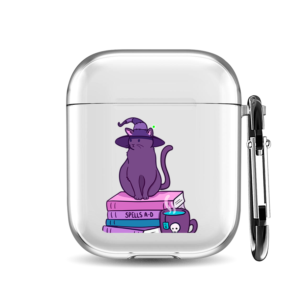 

Силиконовый чехол для наушников Airpods 1/2 "Magic Cat", AIPC-410-9A-1