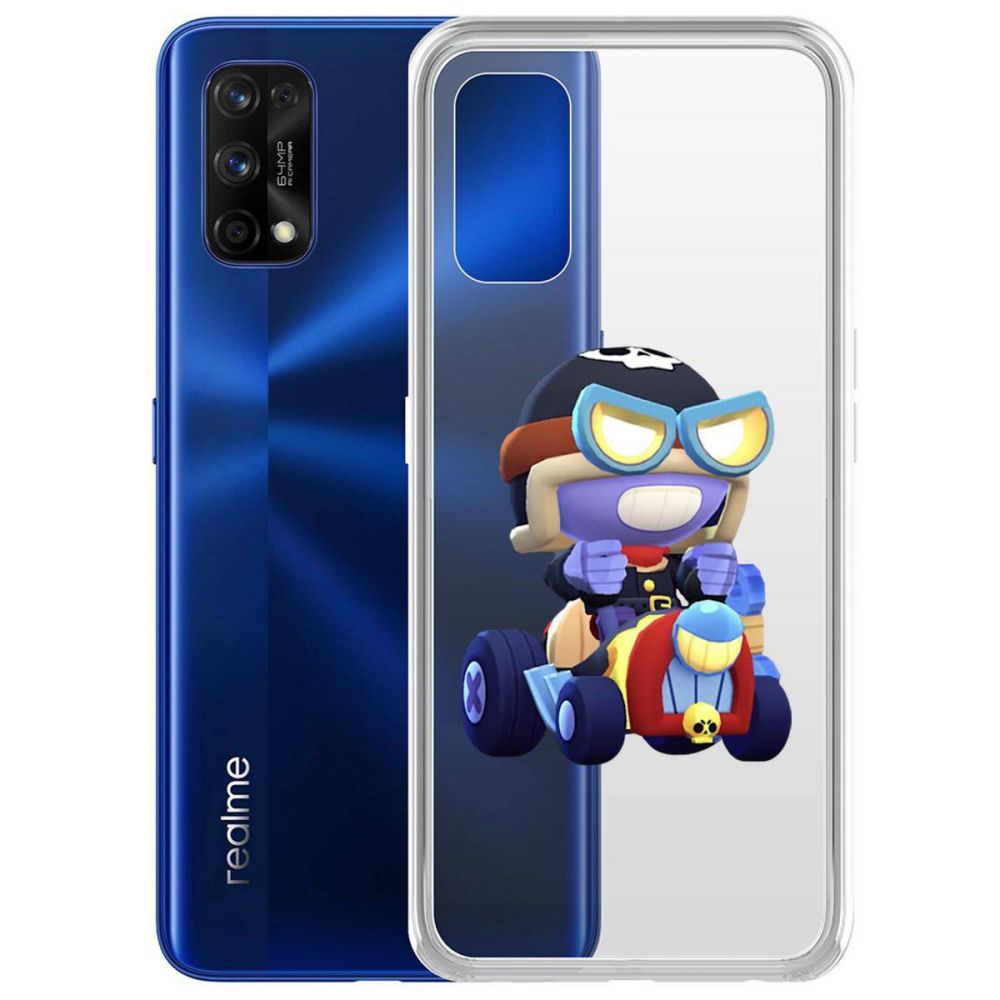 

Чехол-накладка Brawl Stars-Безумный Карл для Realme 7 Pro