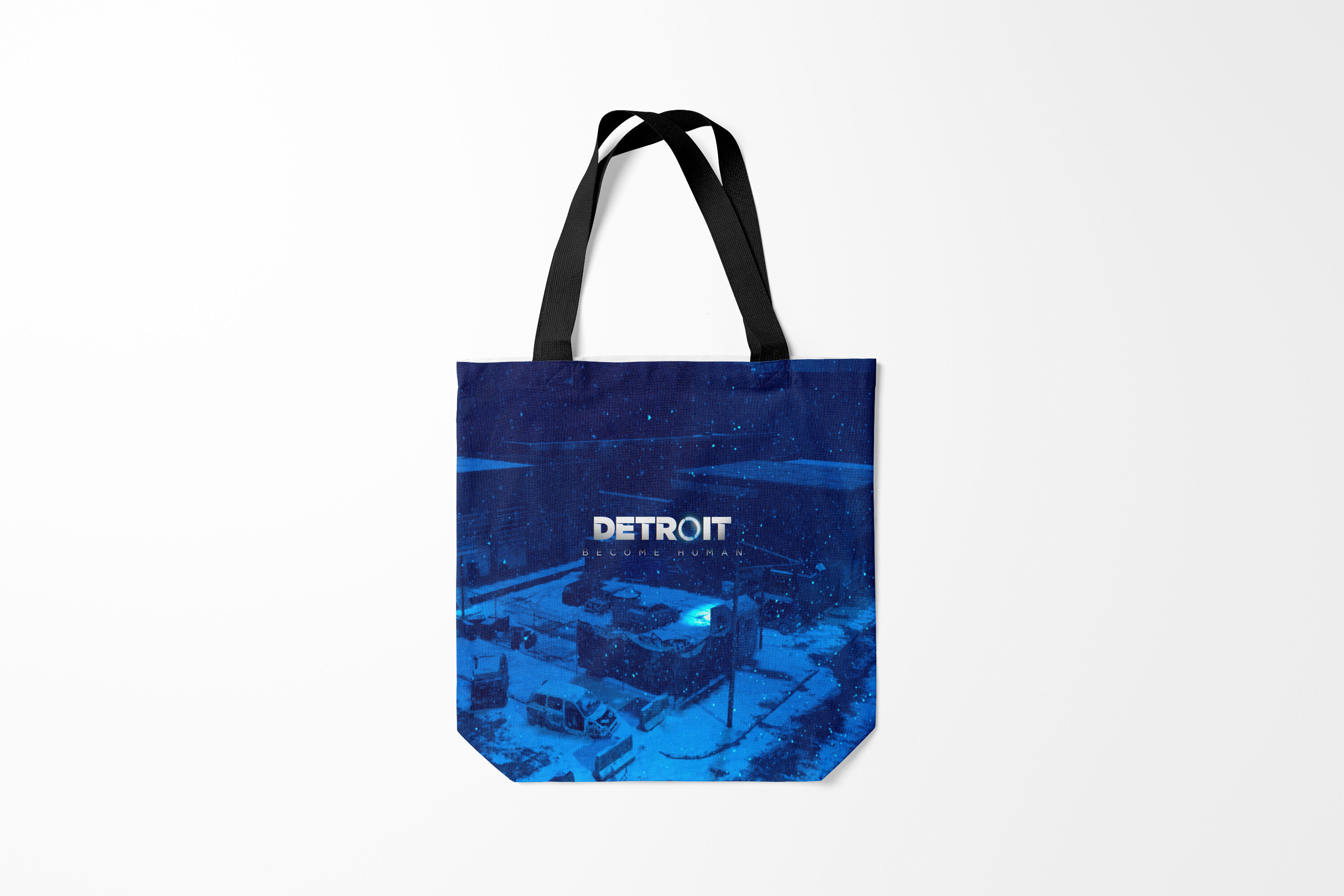 

Сумка шoппер унисекс Burnettie Detroit become human, разноцветный, Detroit become human