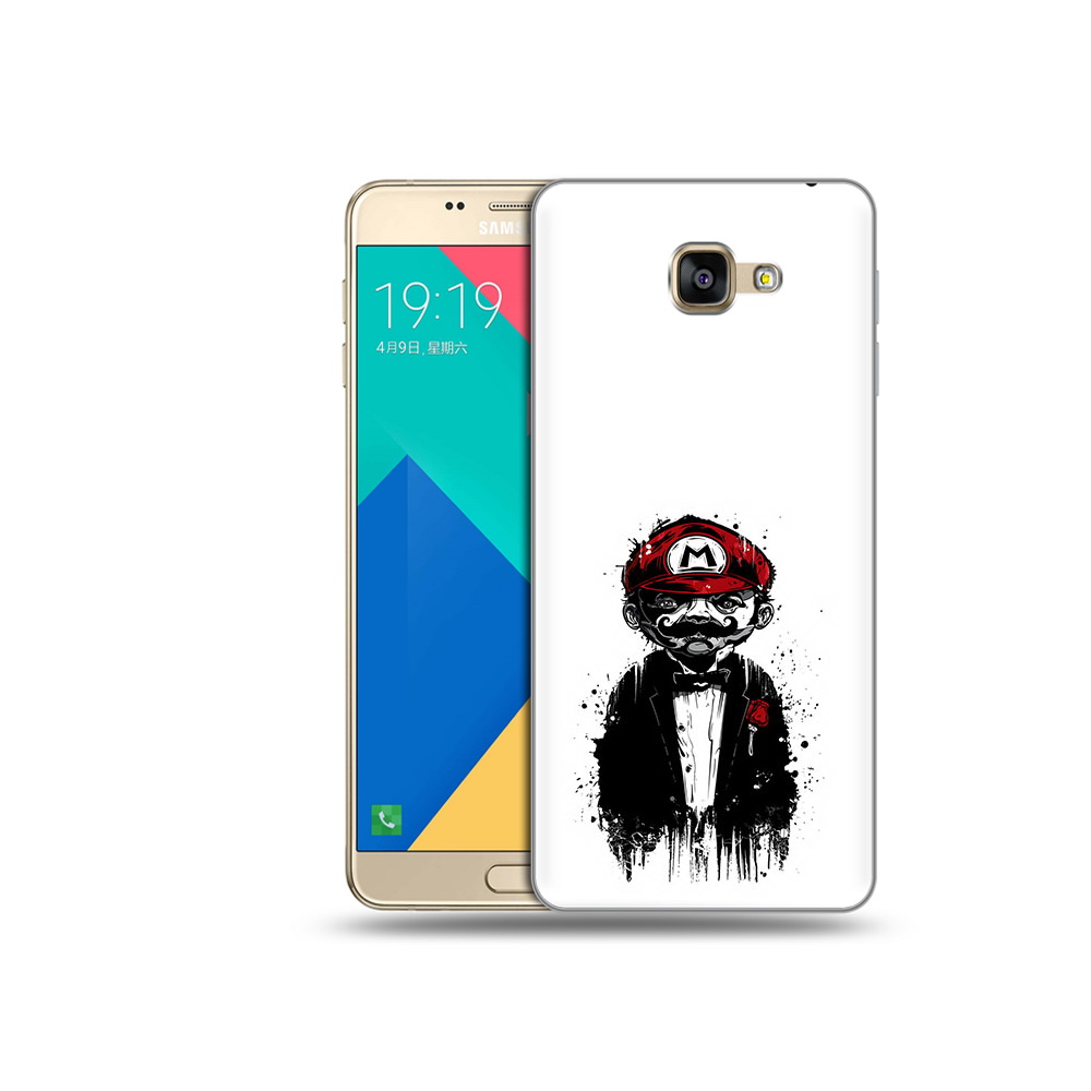 

Чехол MyPads Tocco для Samsung Galaxy A9 марио (PT25200.562.458), Прозрачный, Tocco
