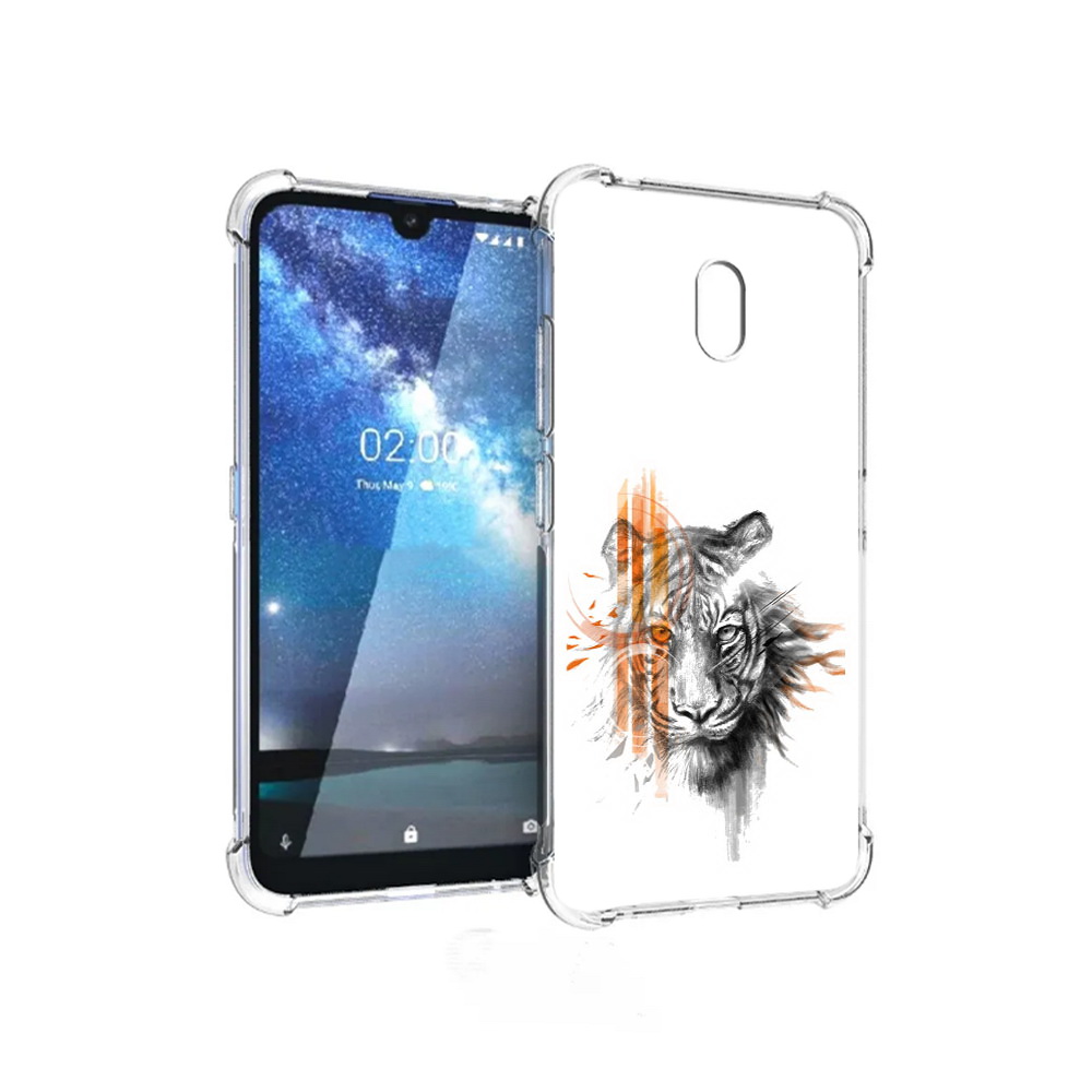 Чехол MyPads Tocco для ZTE Blade L8 огненный тигр (PT136677.443.526)