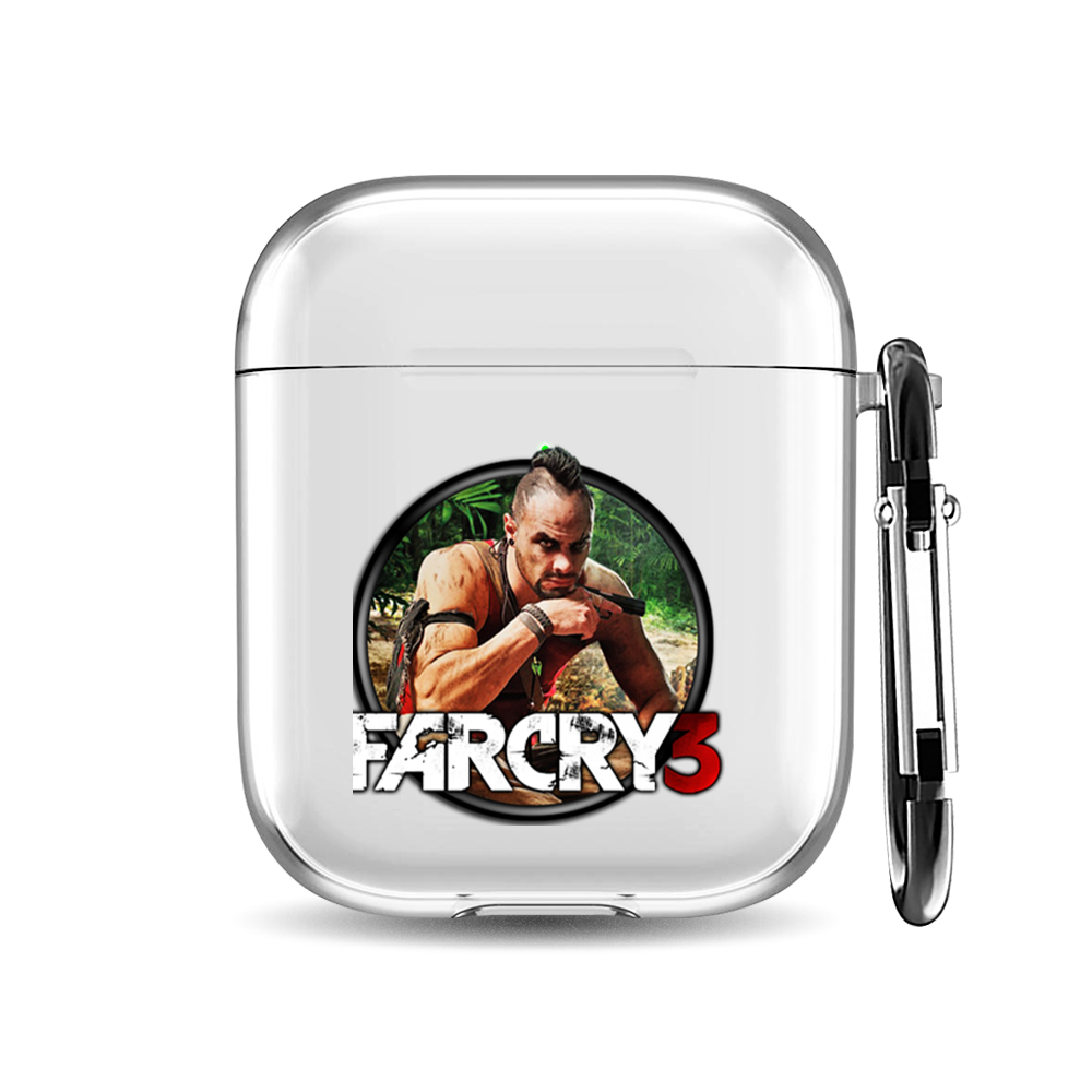 

Силиконовый чехол для наушников Airpods 1/2 "Mad Vaas", AIPC-410-9A-1