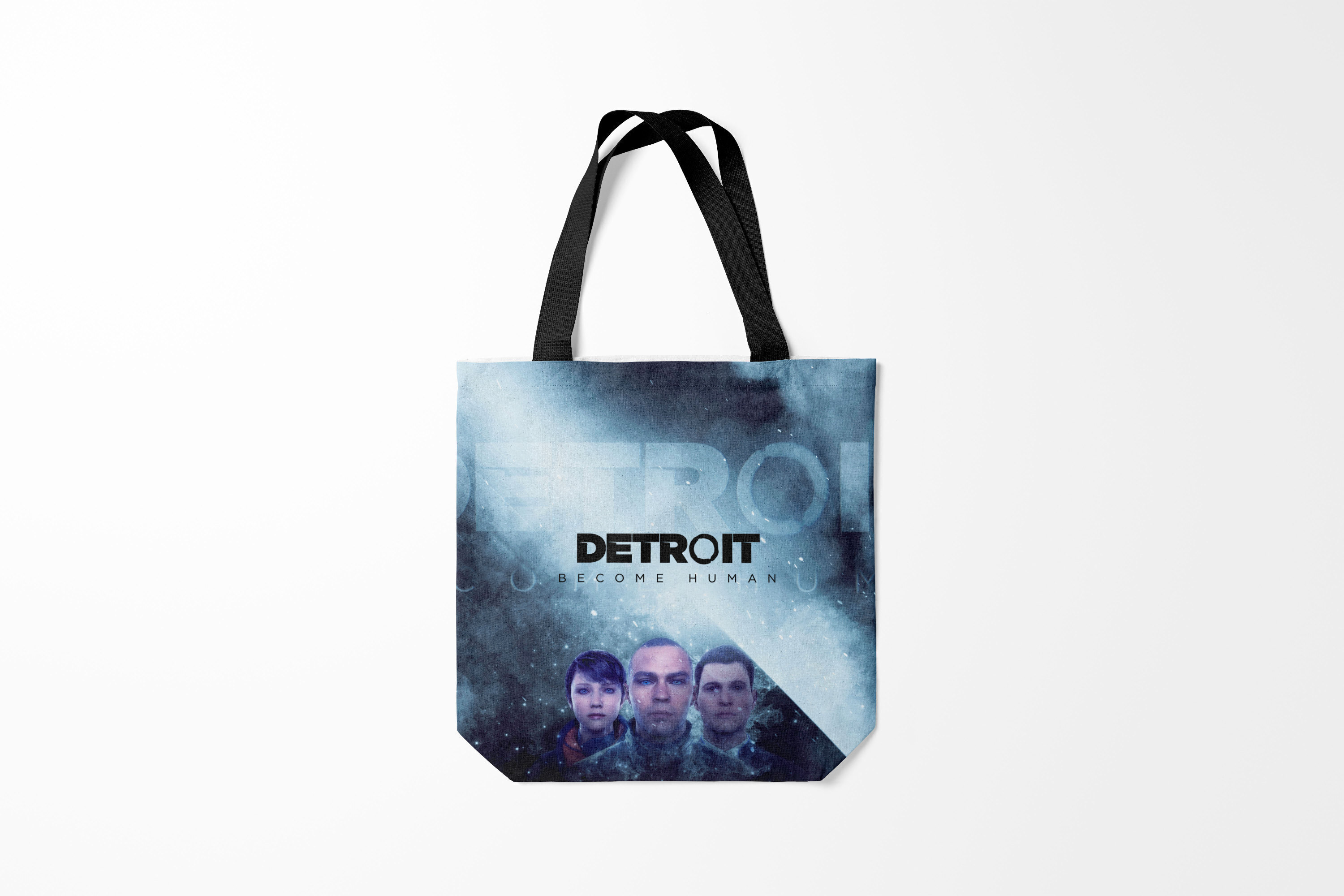 

Сумка шoппер унисекс Burnettie Detroit become human, разноцветный, Detroit become human